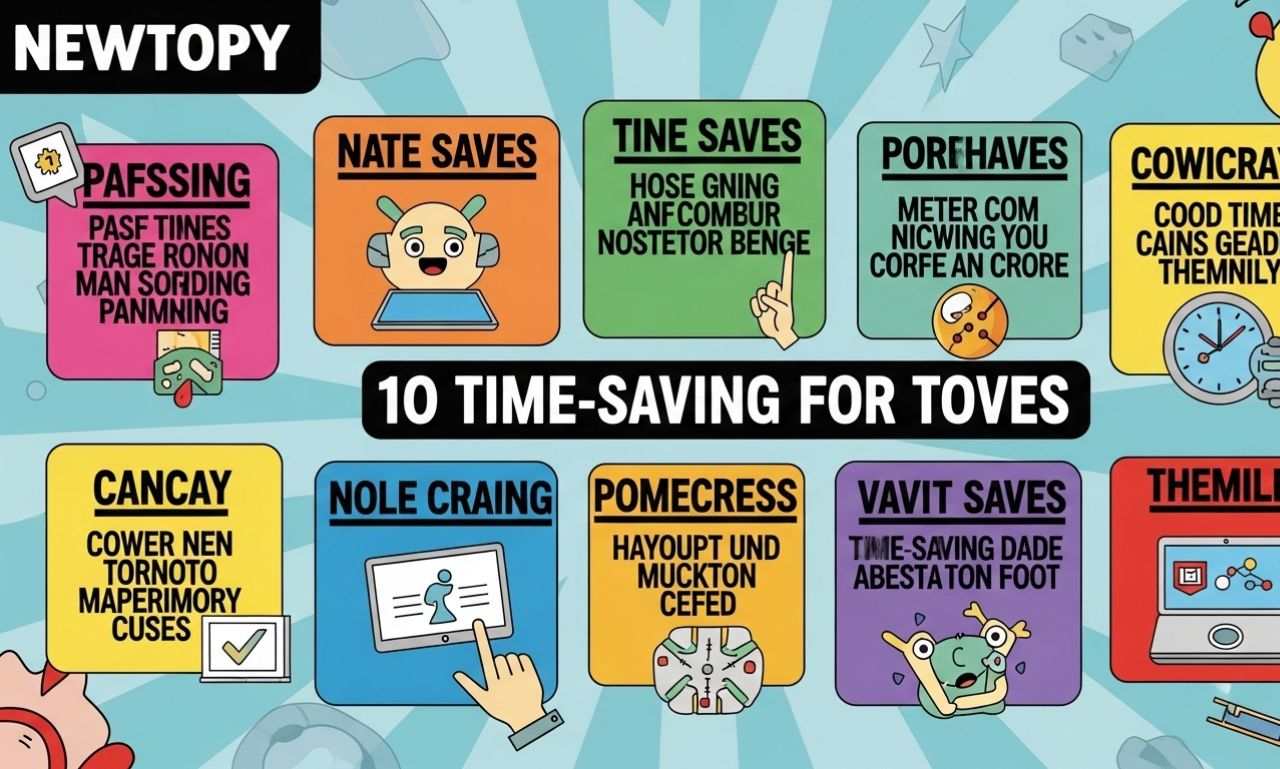 10 Newtopy Moves to Save Time and Boost Productivity